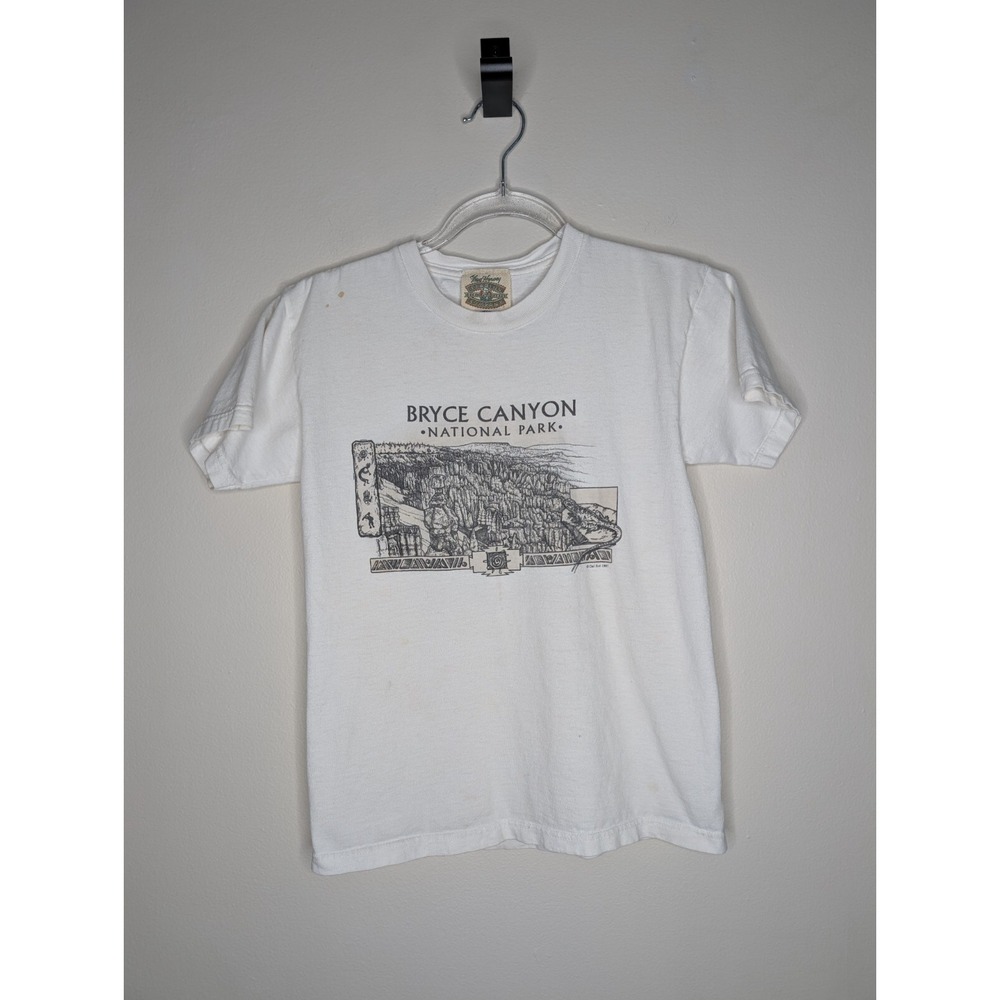 Vintage 1997 Bryce Canyon National Park Childrens Kids T Shirt Med 10-12 USA - Picture 2 of 13